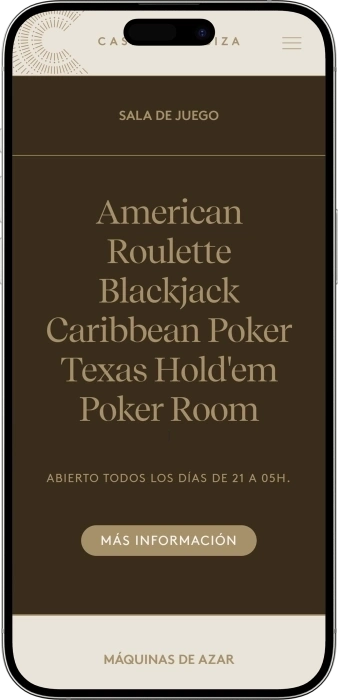 Aplicación del Casino Ibiza